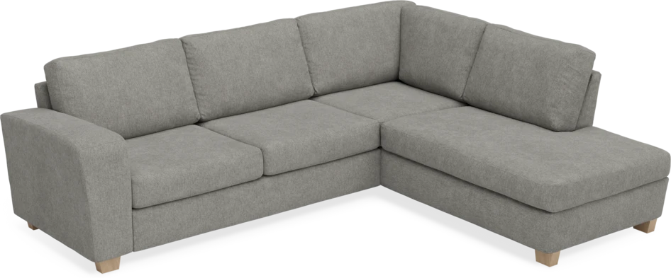 Friday - 2,5-sits soffa med divan höger - Grå