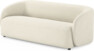 Sonia - 3-sits soffa - Vit
