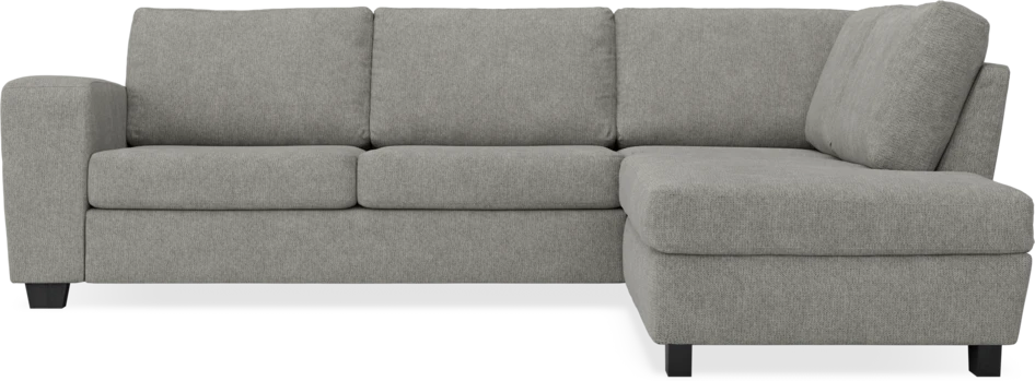 Friday - 2,5-sits soffa med divan höger - Grå