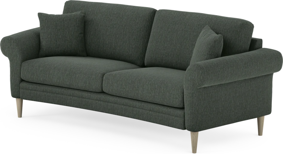 Eden - 2,5-sits soffa svängd - Grön