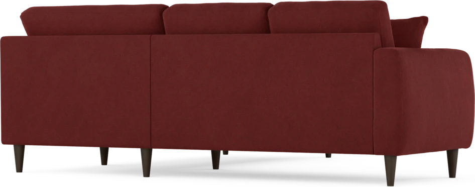 Eden - Hörnsoffa, 2+2-sits - Röd