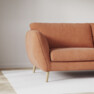 Madison - 2-sits soffa med schäslong höger - Orange
