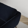 Madison Lux - 3-sits soffa med divan höger - Blå