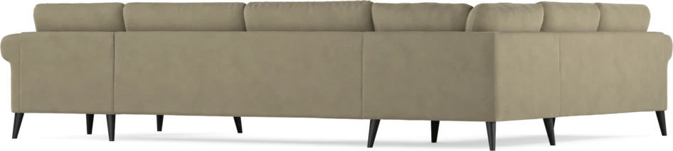 Bridge - Hörnsoffa, 2+3-sits med schäslong höger - Beige