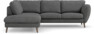 Madison Lux - 2-sits soffa med divan vänster - Vit