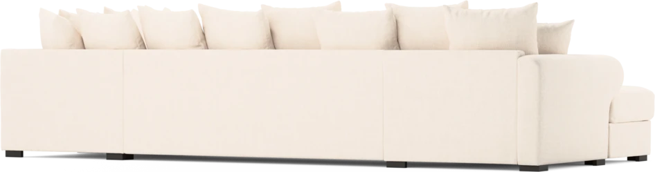 Town - 3-sits soffa med divan höger och schäslong vänster - Vit
