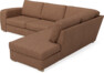 Friday - 2,5-sits soffa med divan höger - Orange