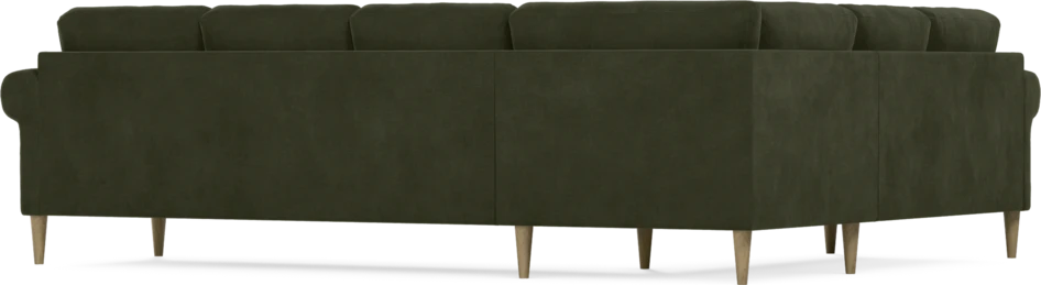 Eden - Hörnsoffa, 2+3-sits - Grön