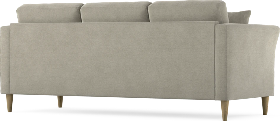 Eden - 3-sits soffa - Brun