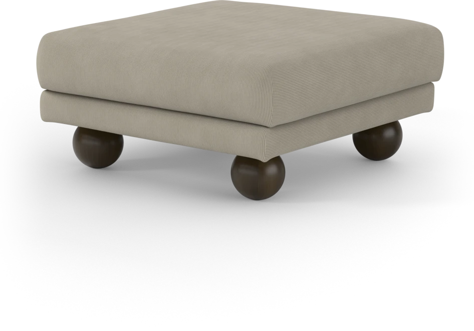 Harper - Fotpall - Beige