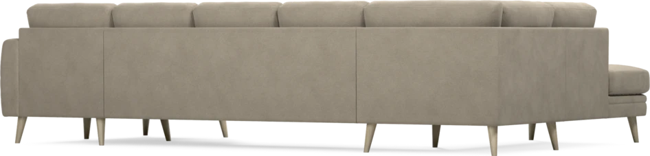 Eden - 3-sits soffa med divan vänster och schäslong höger - Beige