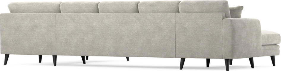 Eden - 3-sits soffa med schäslong vänster och divan höger - Grå