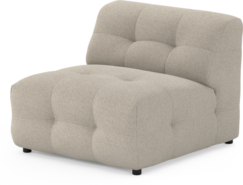 Bella - 1-sits utan armstöd - Beige