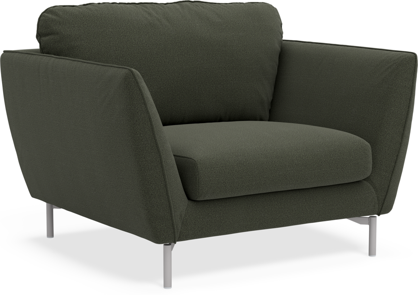Madison Lux - Fåtölj, 70 cm - Grön