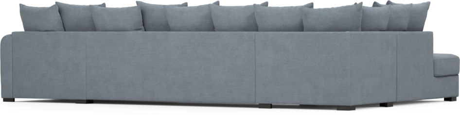Town - 3-sits soffa med divan vänster och schäslong höger - Blå