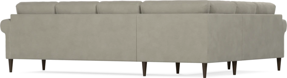 Eden - Hörnsoffa, 2+3-sits - Brun