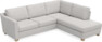 Friday - 2,5-sits soffa med divan höger - Grå