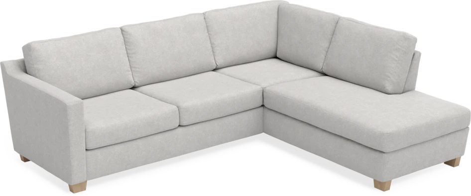 Friday - 2,5-sits soffa med divan höger - Grå