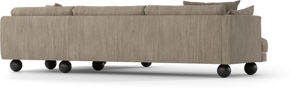 Harper - 3-sits soffa med divan höger - Beige