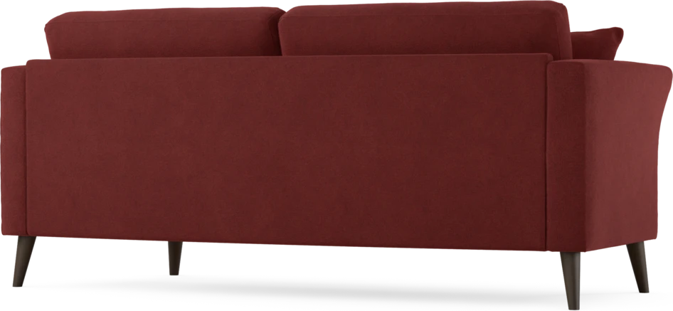 Eden - 2,5-sits soffa svängd - Röd