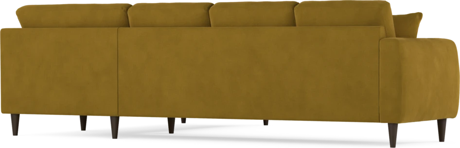 Eden - Hörnsoffa, 3+2-sits - Gul