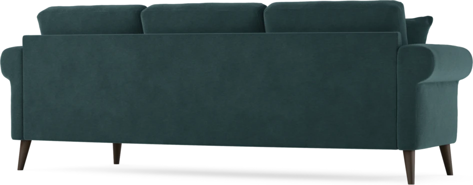 Eden - 3-sits soffa svängd - Blå