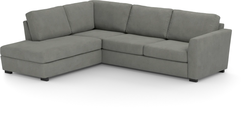 Friday - 2,5-sits soffa med divan vänster - Grå