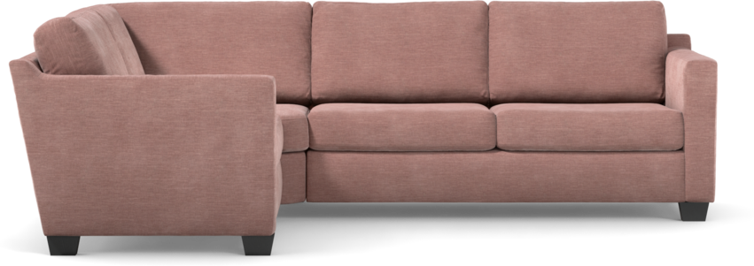 Friday - Hörnsoffa, 1,5+2,5-sits - Rosa
