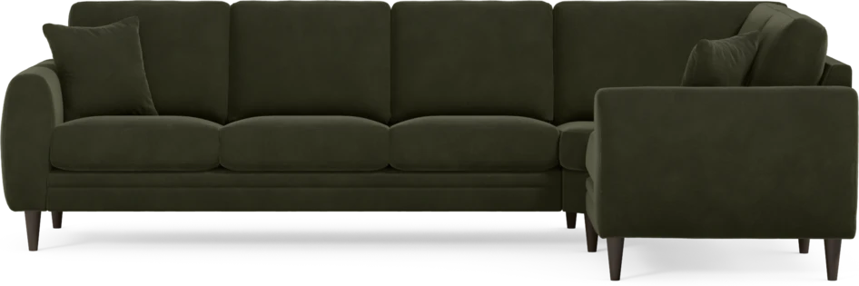 Eden - Hörnsoffa, 3+1-sits - Grön