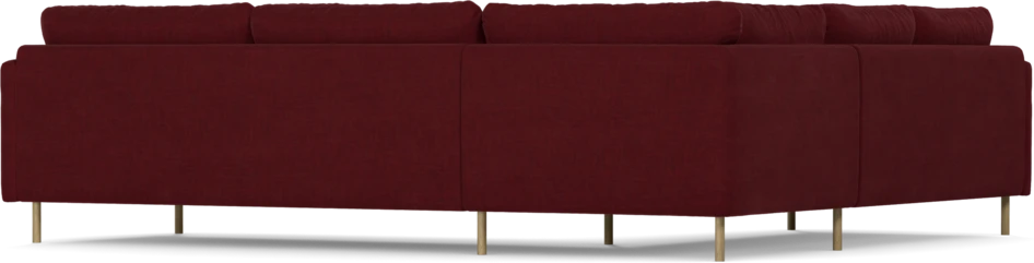 Madison Lux - Hörnsoffa 2+3-sits, hörn 1 - Röd