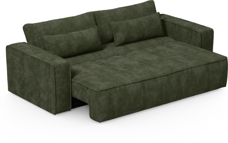 Ide - Bäddsoffa 3-sits - Grön