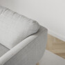 Madison Lux - 2-sits soffa med schäslong vänster - Grå