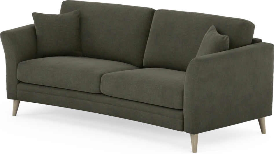 Eden - 2,5-sits soffa svängd - Grå