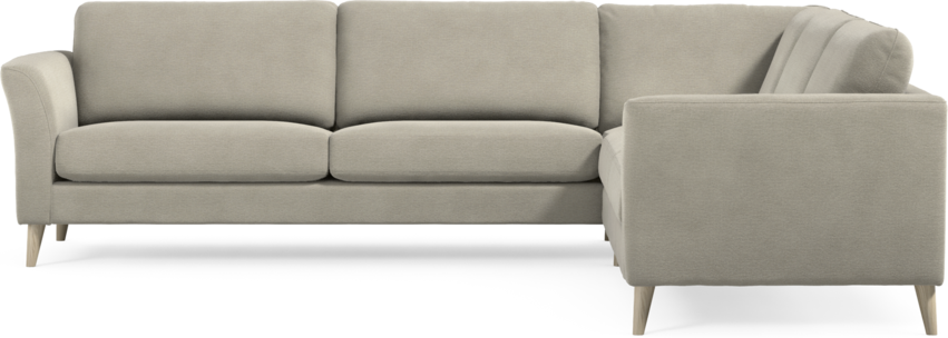 Bridge - Hörnsoffa, 3+2-sits - Brun