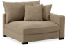 Rossi - 1,5-sits med armstöd höger - Beige
