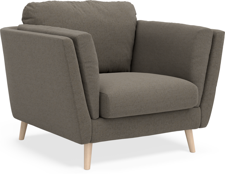 Madison Lux - Fåtölj, 70 cm - Brun