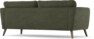 Bridge  - 3-sits soffa - Grön