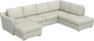 Friday - 3-sits soffa med schäslong vänster och divan höger - Beige