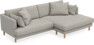 Harper - 4-sits med schäslong XL höger - Beige