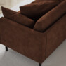 Harper - 3-sits soffa med divan vänster - Brun