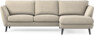 Madison - 2-sits soffa med schäslong höger - Beige