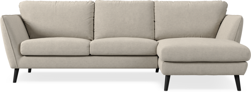 Madison Lux - 2-sits soffa med schäslong höger - Beige