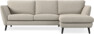 Madison Lux - 2-sits soffa med schäslong höger - Beige