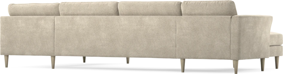 Bridge - 3-sits soffa med schäslong vänster och divan höger - Beige