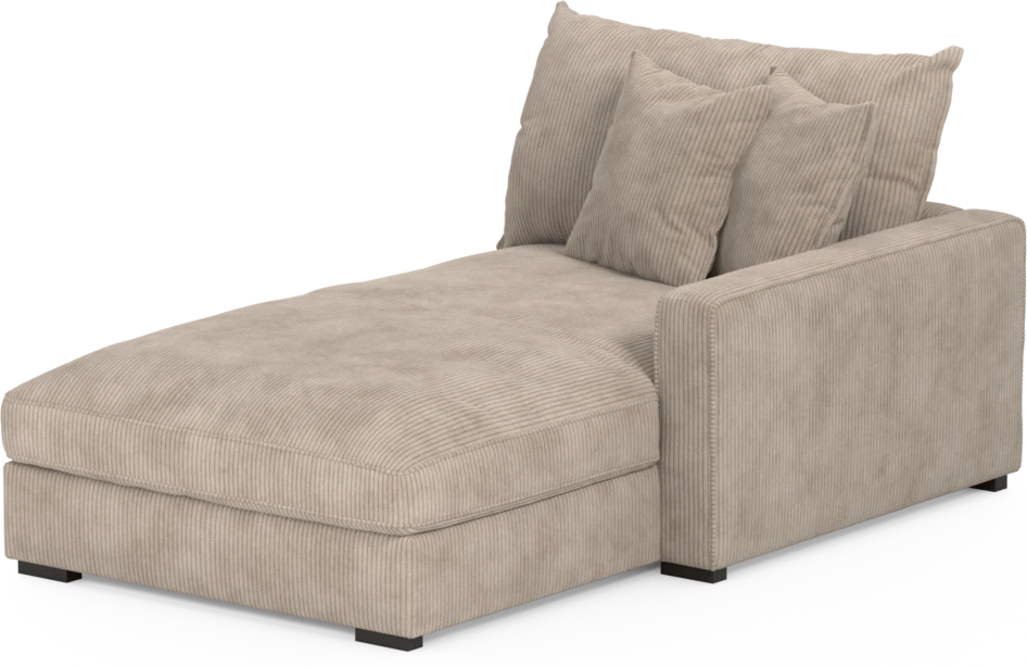 Rossi - Schäslong höger - Beige
