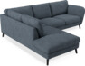 Madison Lux - 2-sits soffa med divan vänster - Vit