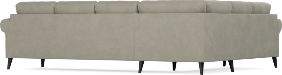 Eden - Hörnsoffa, 2+3-sits - Brun