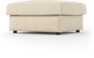 Pieces - Fotpall - Beige