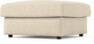 Pieces - Fotpall - Beige