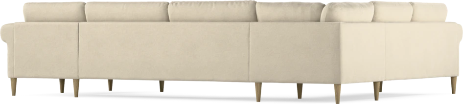 Bridge - Hörnsoffa, 2+3-sits med schäslong höger - Beige